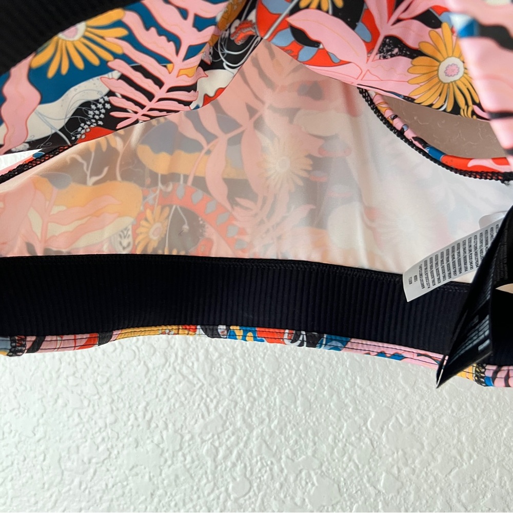 NWT The North Face Women's Printed Midline Sports Bra Size Large - Picture 6 of 14